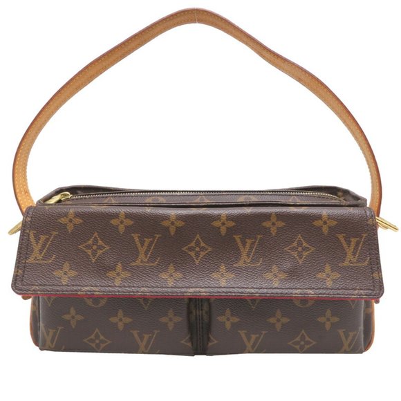LOUIS VUITTON Brown Monogram Shoulder Bag - Picture 1 of 9